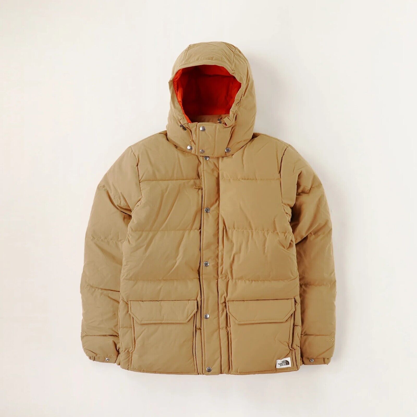 The North Face Mens Down Sierra Puffer Jacket / Cedar Brown Orange / RRP £315