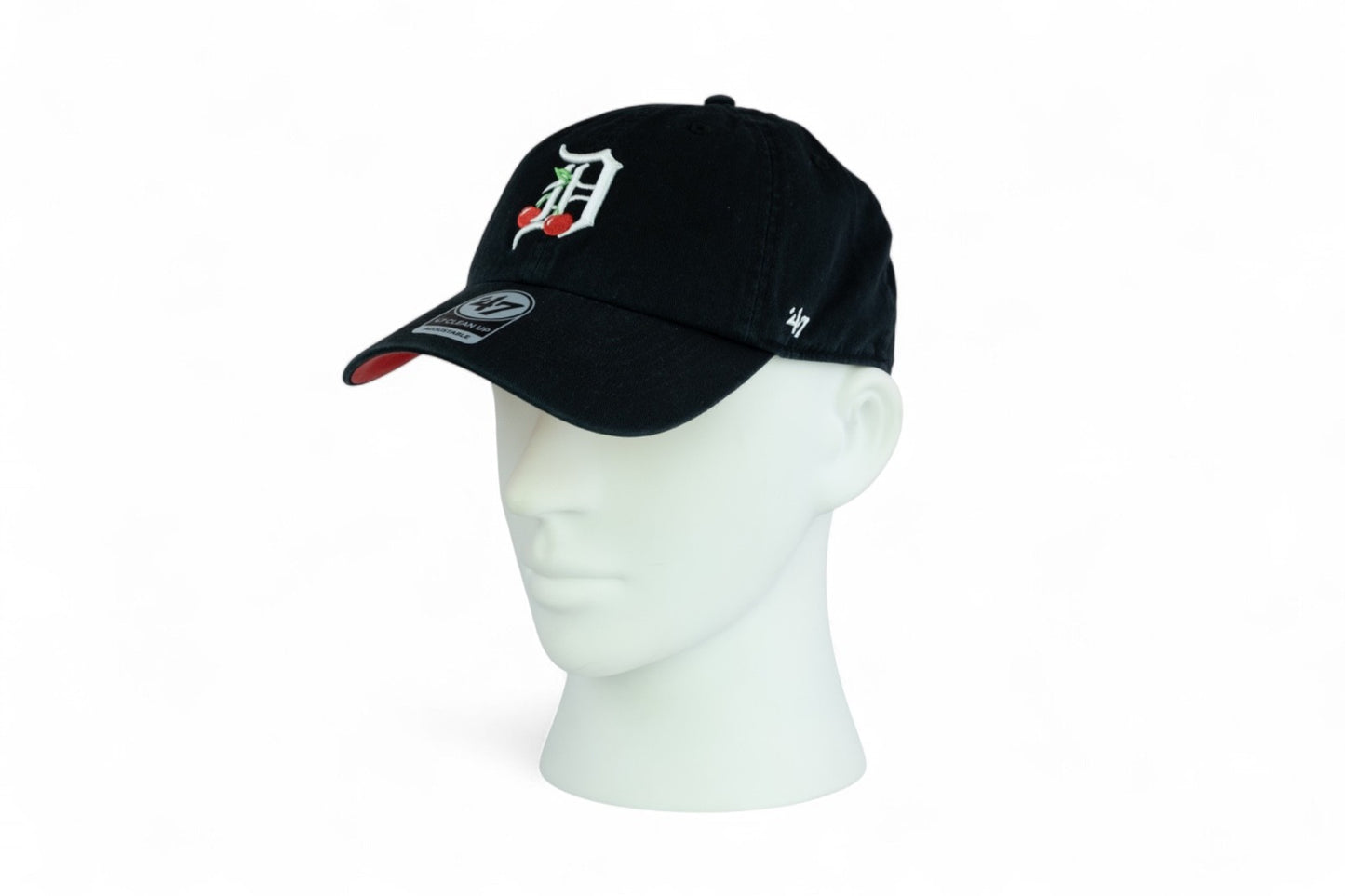 47 Brand Detroit Tigers Alternate Icon Clean Up Relaxed Cap / Black / RRP £33
