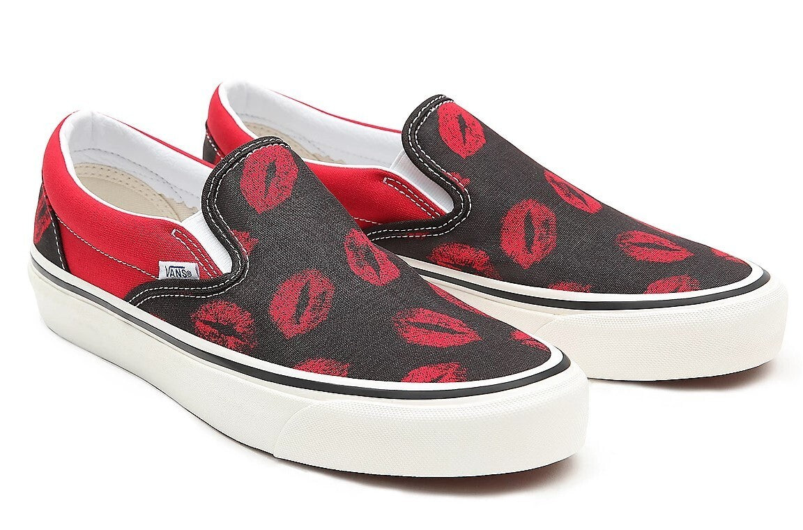 Vans Mens Classic Slip‑On 98 DX 'Anaheim Factory ‑ Hotlips' / RRP £60