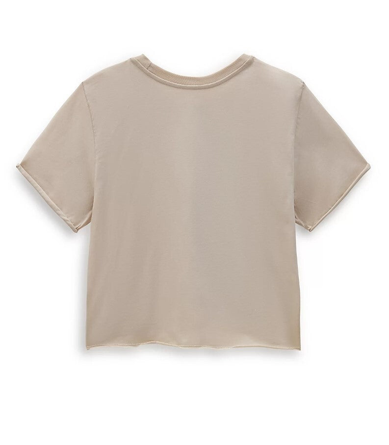 Vans Womens Whirlwind Cropped T-Shirt / Khaki / RRP £25