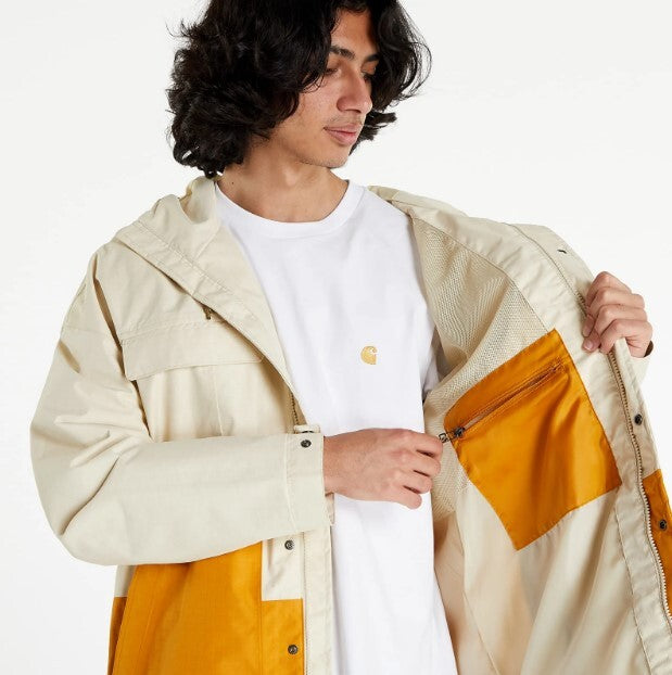 The North Face Men’s Sky Valley DryVent Jacket / Beige Orange / RRP £220