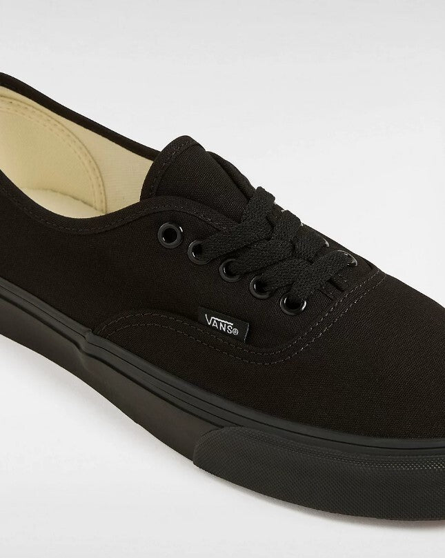 Vans Unisex Authentic Low Trainers / Black Black / RRP £57