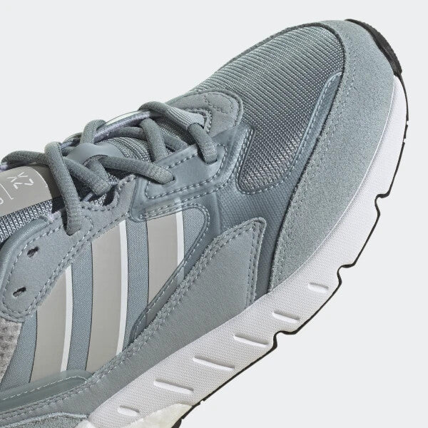 Adidas Women's ZK 1K Boost Trainers / Metal Grey Blue / RRP £90