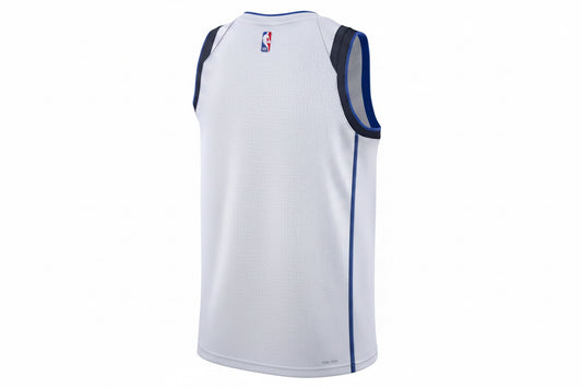 Nike Men's Dallas Mavericks Blank Basketball Jersey / White / RRP £90