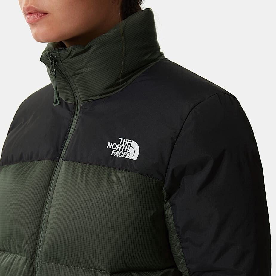 The North Face Womens Diablo Down Puffer Jacket / Thyme Green / RRP £300