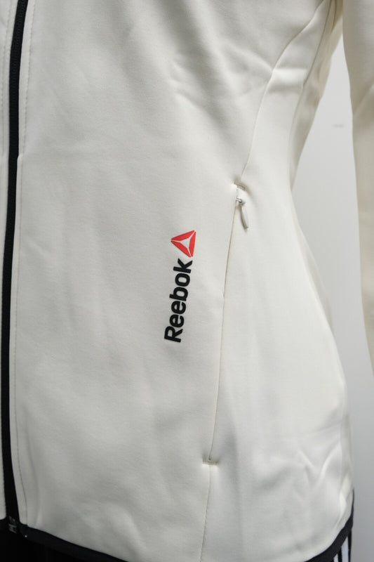 Reebok Womens One Series Winter Warm Track Jacket / Chalk White / RRP £70