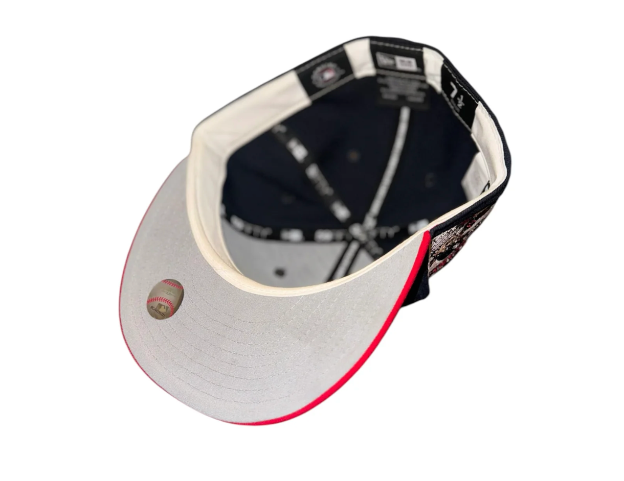 Atlanta Braves 59FIFTY New Era Hat / Navy Red / RRP £45