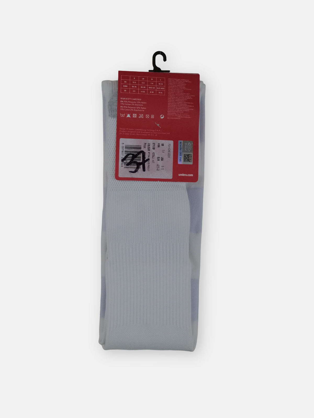 Umbro Mens 2019-20 Psv Home Football Socks / White / RRP £14.99