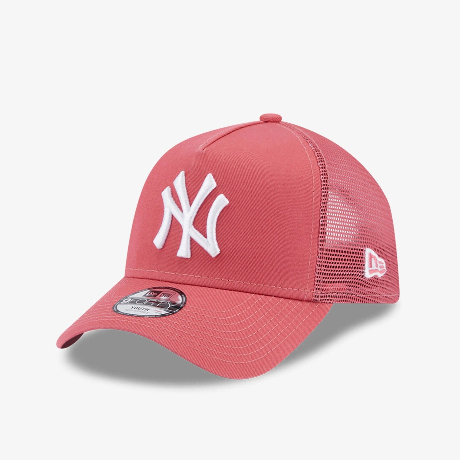 New York Yankees New Era Kids Essential Trucker / Pink White / £22
