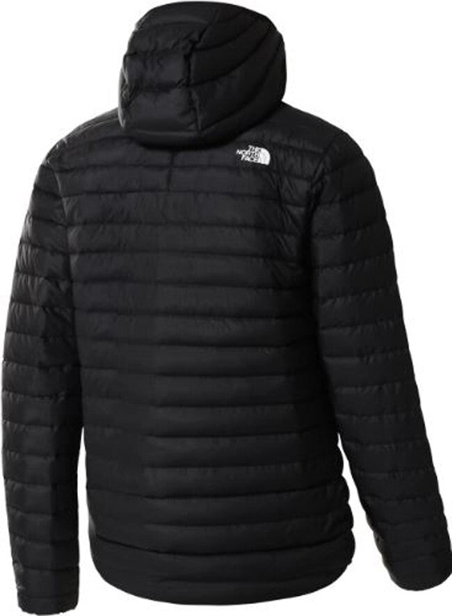 The North Face Mens Black Stretch Down Hoodie Puffer Jacket / RRP £245