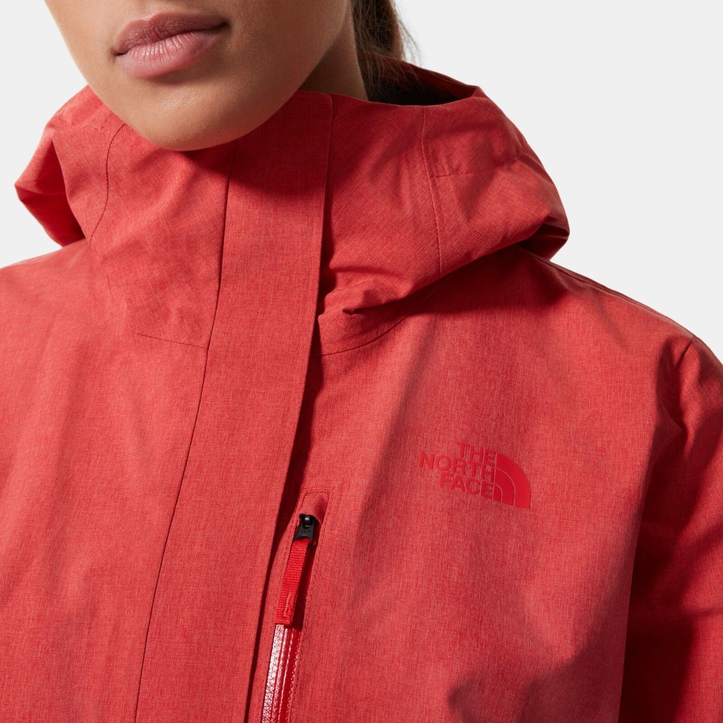 The North Face Womens Dryzzle Futurelight Rain Jacket / Flare Red / RRP £200