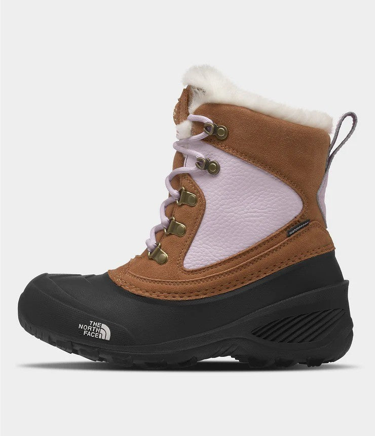 The North Face Youth Shellista Extreme Boots / BNIB / Brown/Lavender / RRP £65