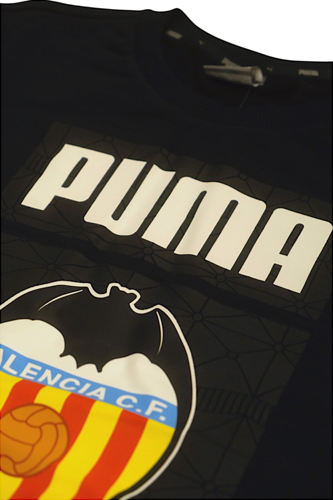 Puma 2020-21 ValencialCore Graphic Sweat Top / Mens / Black / RRP £44.99