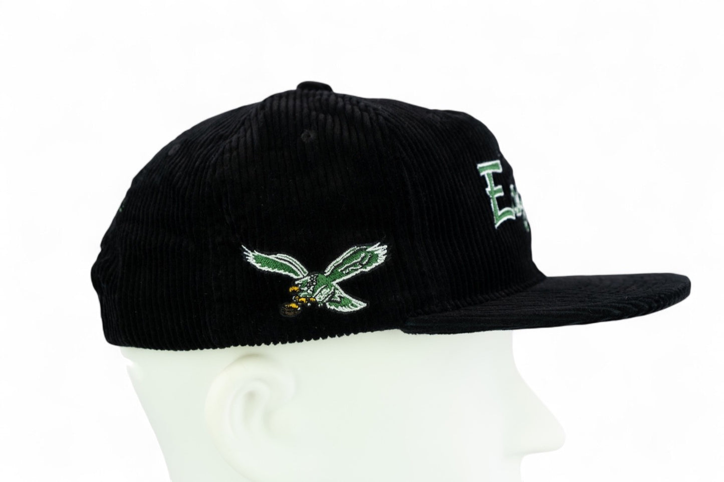 Mitchell & Ness Philadelphia Eagles Cord Retro Snapback Cap / Black / RRP £30