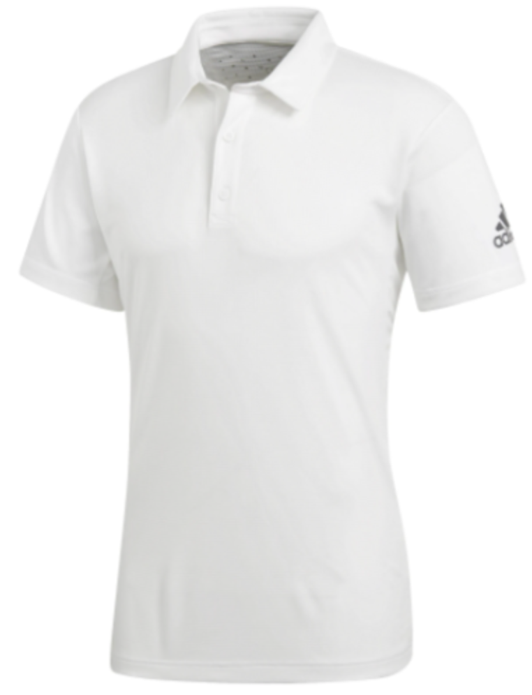 Adidas Mens Climachill Golf Tennis Polo / White / Athletic Fit / RRP £45