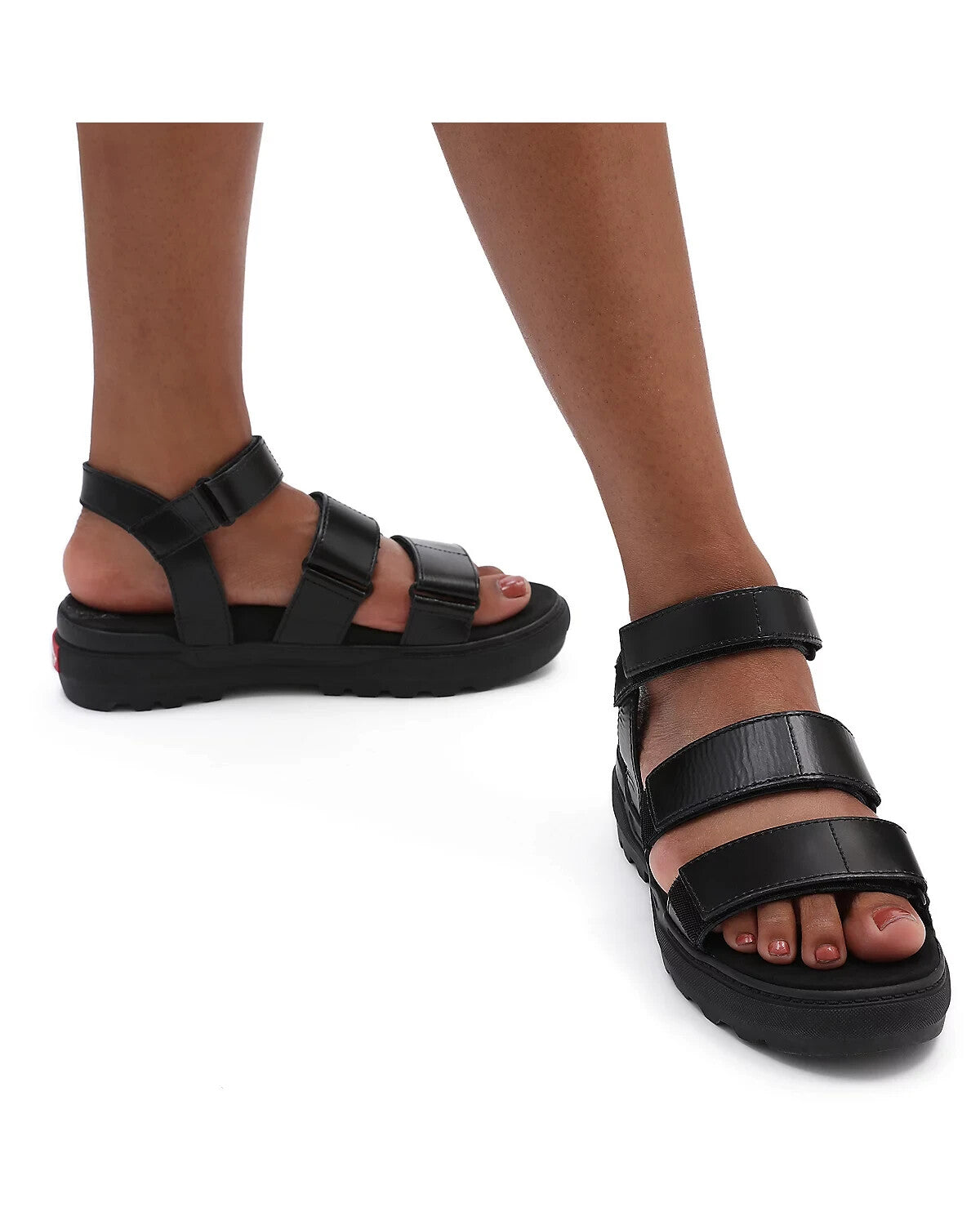 Vans Womens Leather Colfax Sandal / Black / RRP £75