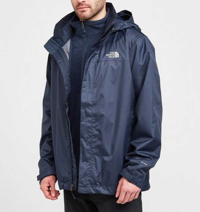 The North Face Mens Evolve Ii Triclimate 3-In-1 Jacket / Urban Navy / RRP £205