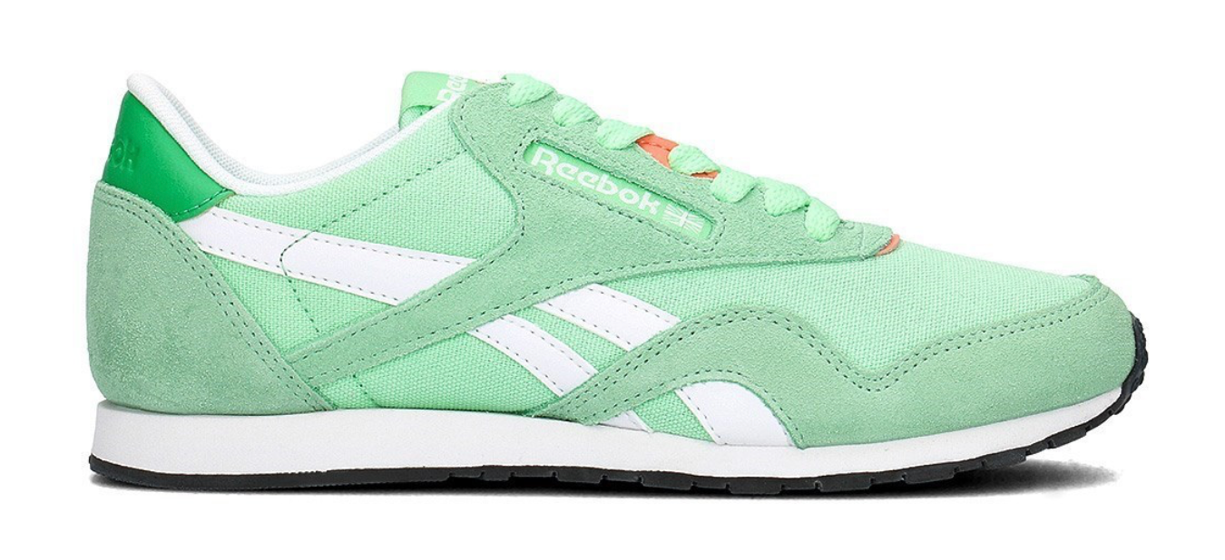 Reebok Womens CL Nylon Slim HV Trainers / Mint Green / BNIB / RRP £75