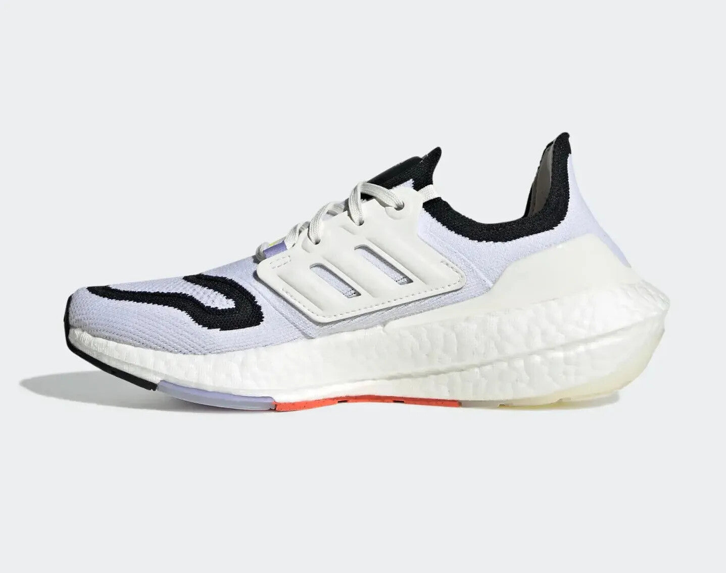 Adidas Women's Ultraboost 22 Trainers / White Black Orange / RRP £165 / BNIB