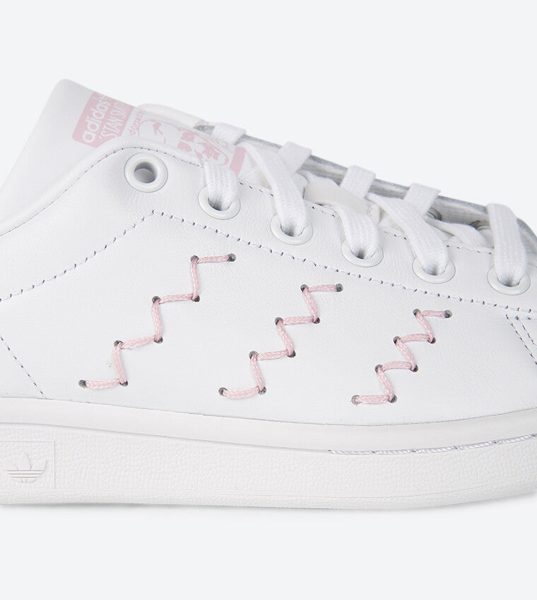 Adidas Womens Stan Smith Trainers / White Pink / RRP £85