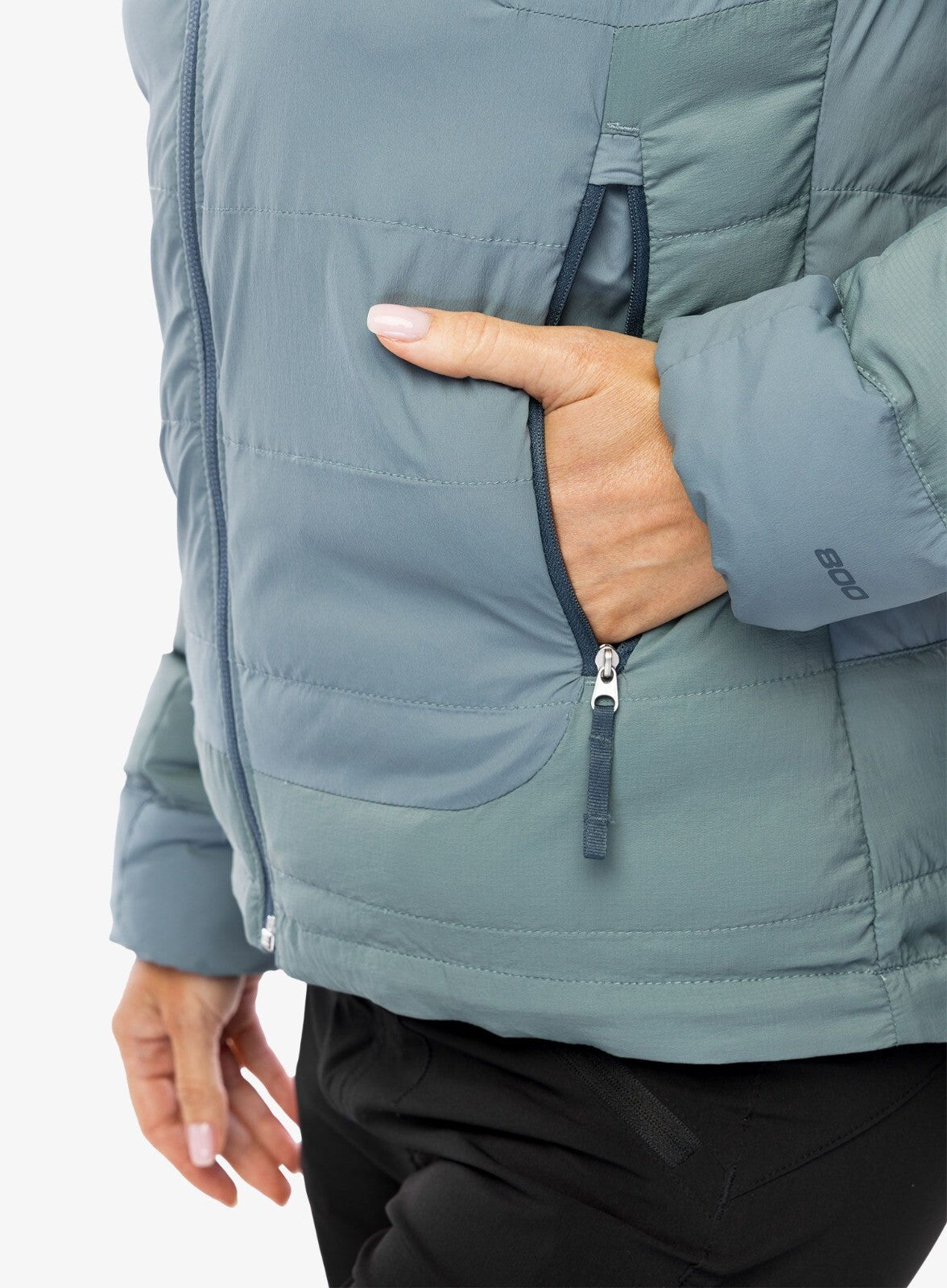 The North Face Womens Castleview 5050 Down Puffer Jacket/Goblin Blue/RRP £315