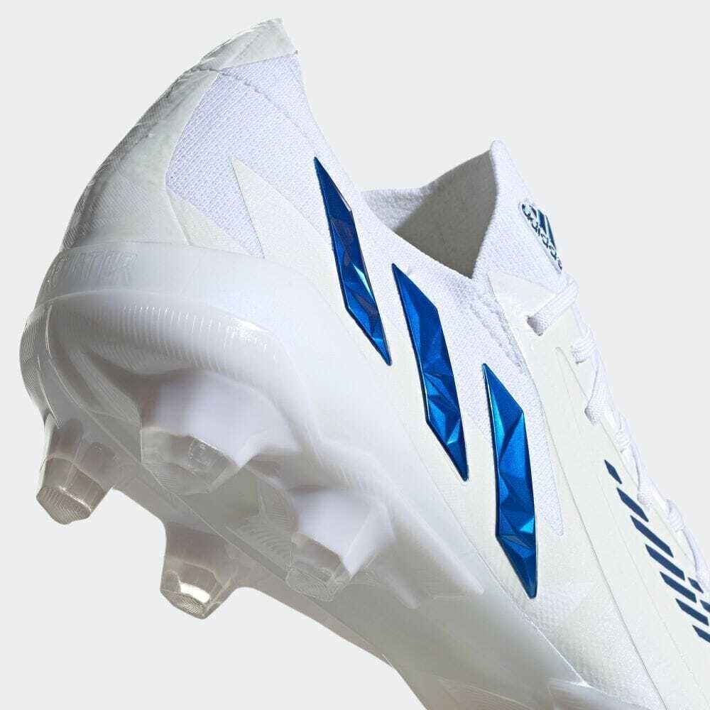 Adidas Unisex Predator Edge.1 Low HG Football Boots / White Blue / RRP £180