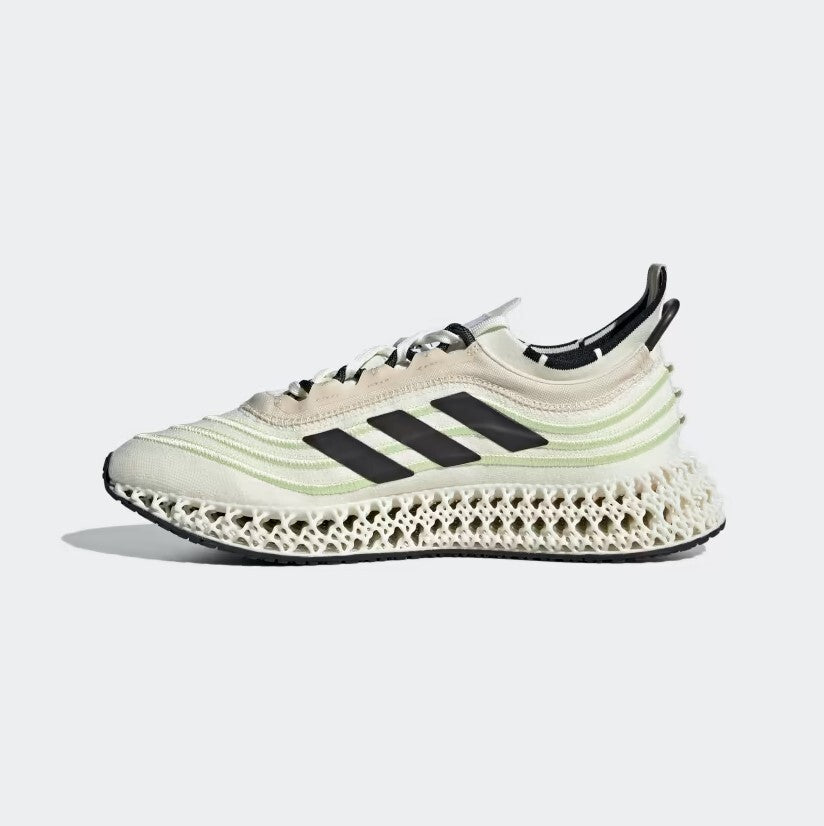 Adidas Unisex 4dfwd x Parley Trainers / Off White Almost Lime / RRP £200