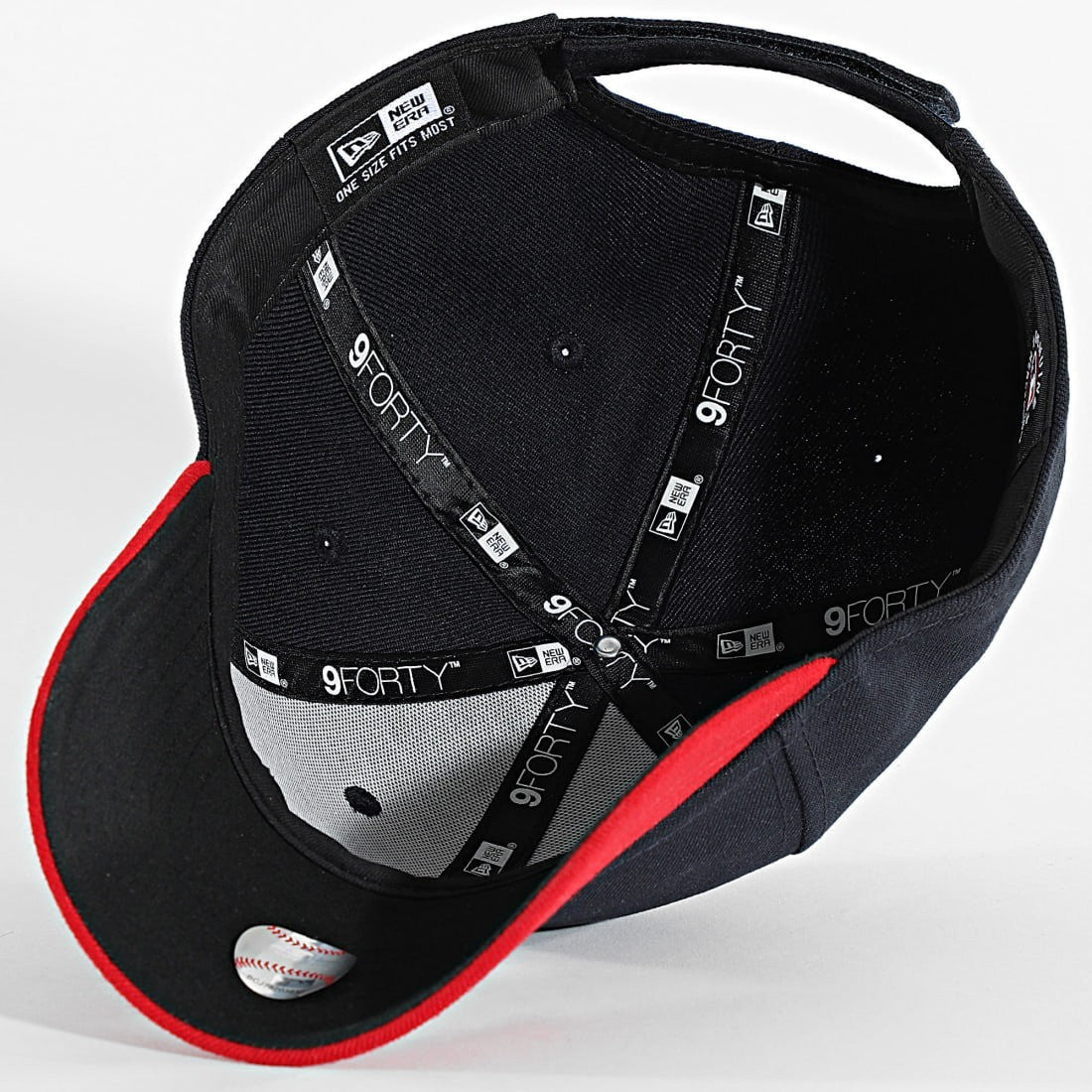 New Era Adult Atlanta Braves 9Forty The League Cap / Navy Blue / RRP £24