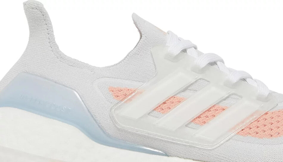 Adidas Womens Ultraboost 21 Trainer / White Glow Pink / BNIB / RRP £160