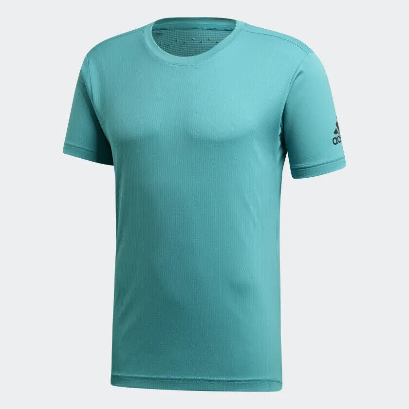 Adidas Mens Freelift Chill Workout Running T-Shirt / Aqua / RRP £37