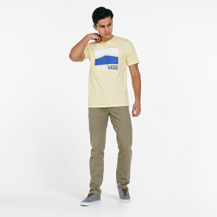 Vans Men's Original DNA Side T-Shirt / Mellow Beige / RRP £35