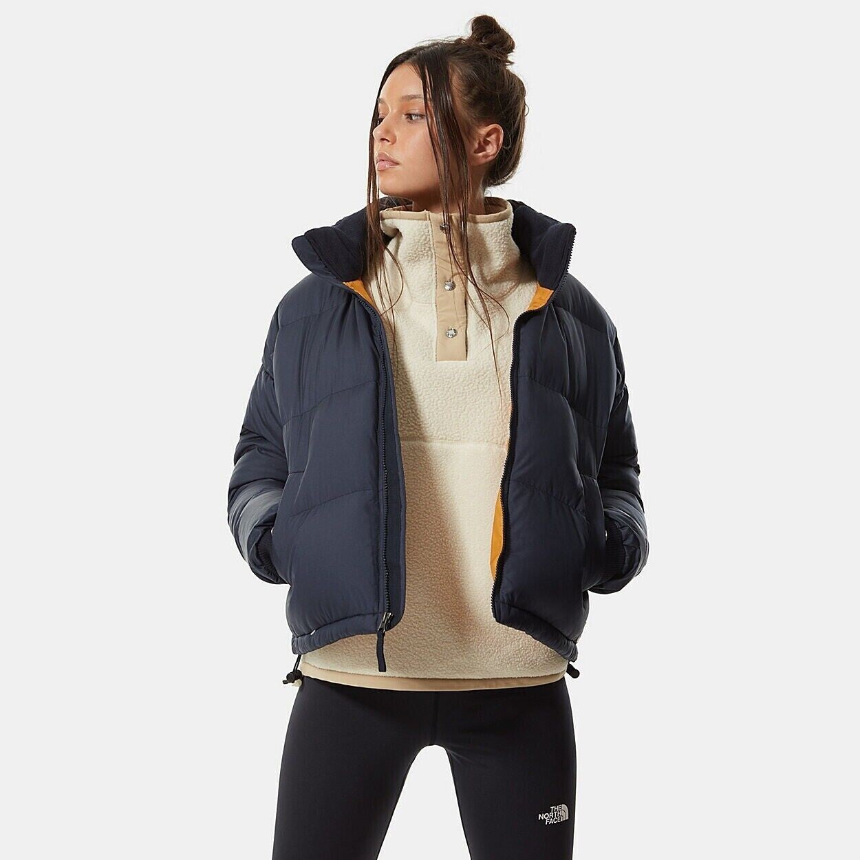 The North Face Women's Down Paralta Puffer Jacket / Aviator Navy / RRP £270