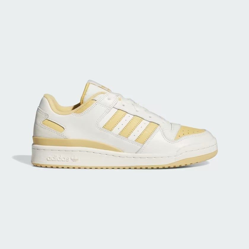 Adidas Mens FORUM LOW CL Trainers / Ivory / RRP £90