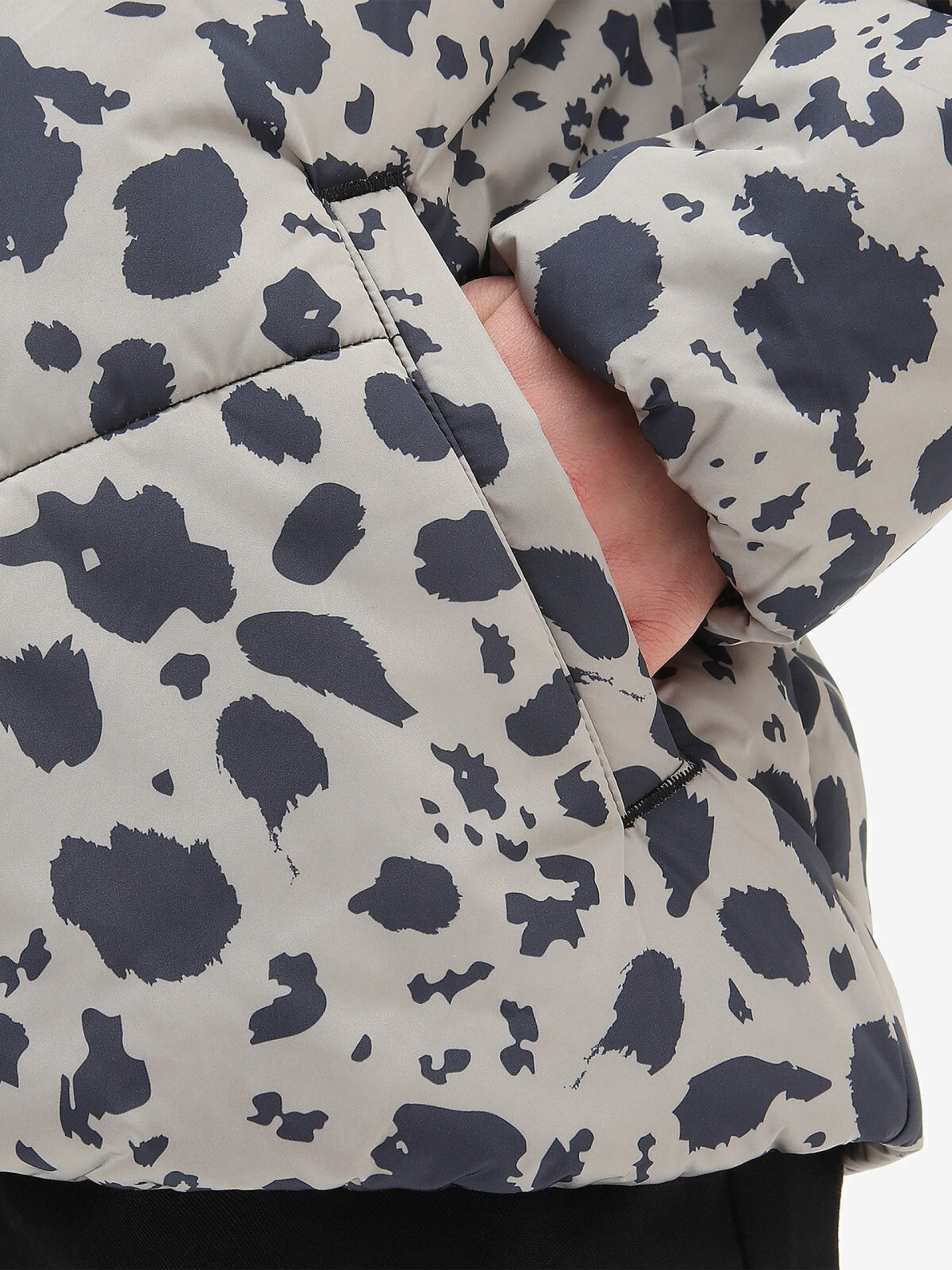 Vans Womens Foundry Print Mte Puffer Jacket / Black / RRP £120