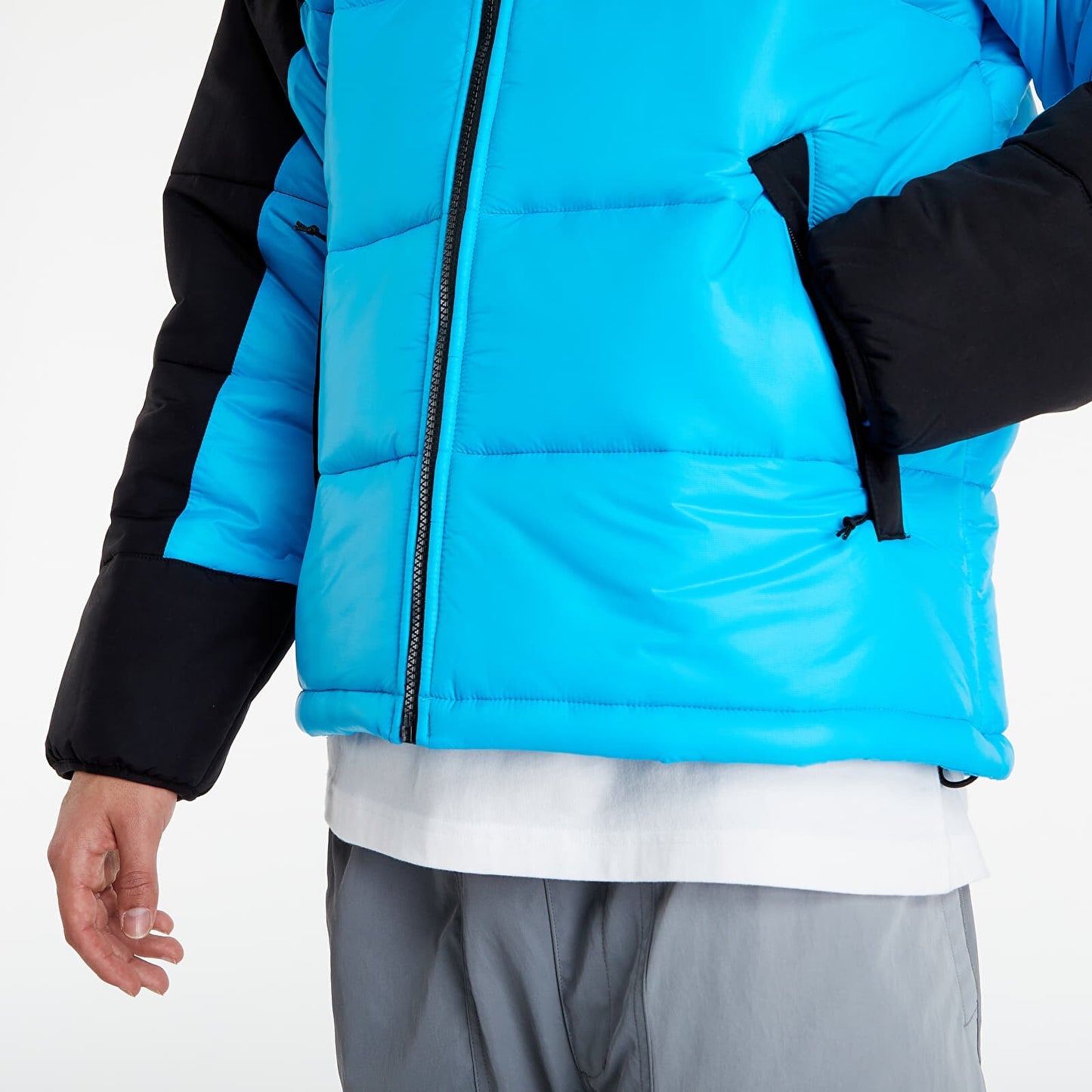 The North Face Mens Himalayan Insulated Puffer Jacket / Blue Black / RRP £215