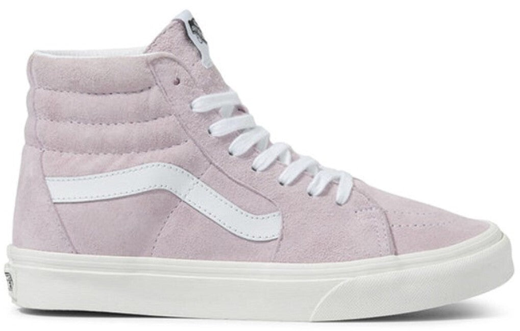 Vans Womens Sk8-Hi Pig Suede Trainers / Pink / RRP £85