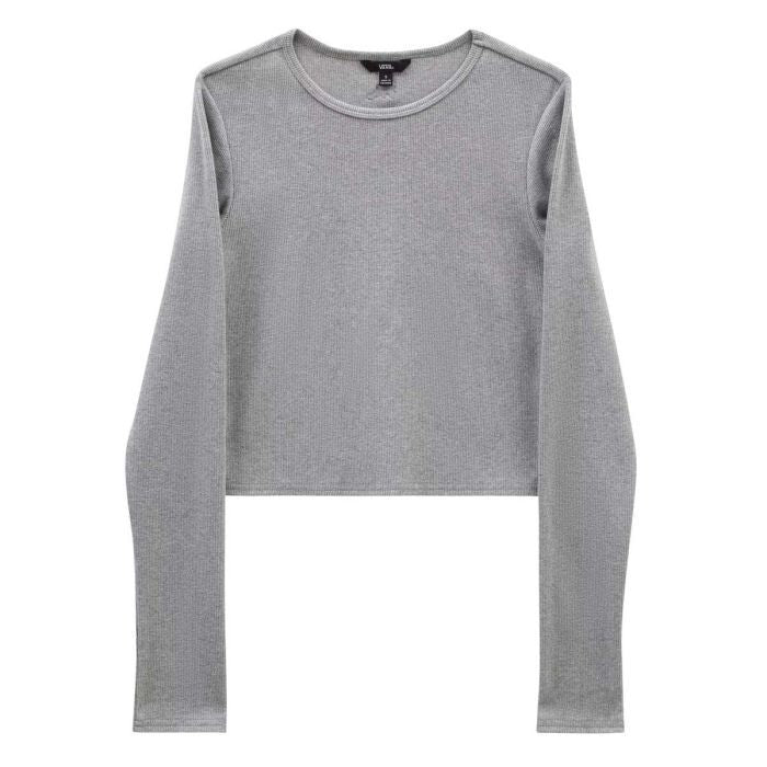 Vans Women's Armanto Long Sleeve Knit Shirt / Grey / RRP £52