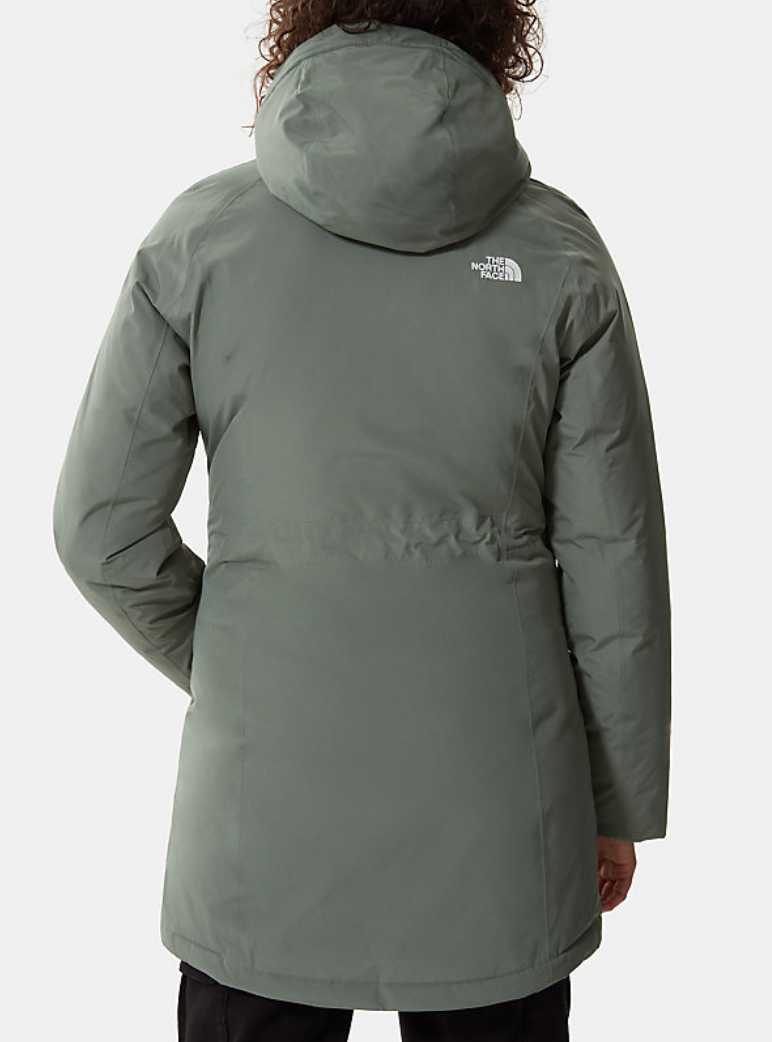 The North Face Women's Recycled Brooklyn Parka / BNWT / Wreath Green / RRP £330