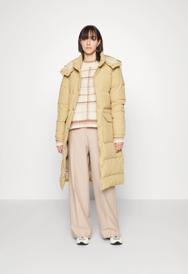 The North Face Womens Sierra Long Down Puffer Parka / Antelope Tan / RRP £400