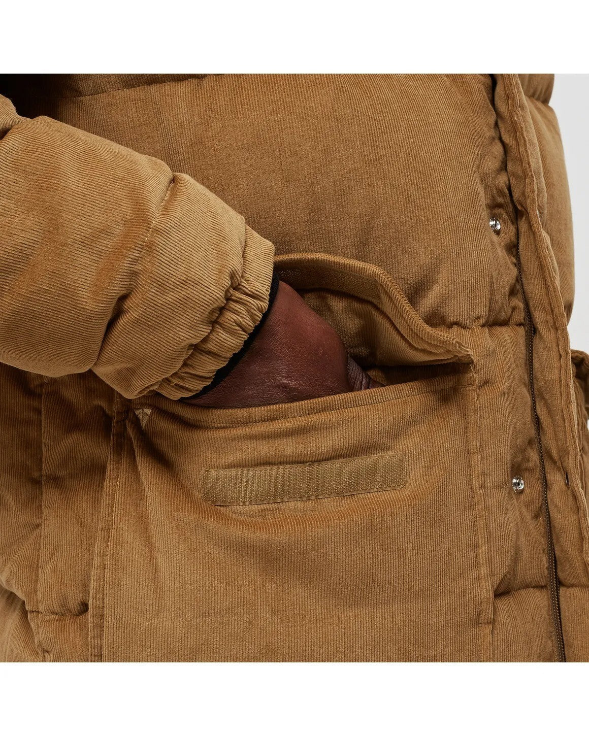 The North Face Mens Sierra Down Cord Parka / Utility Brown / RRP £350