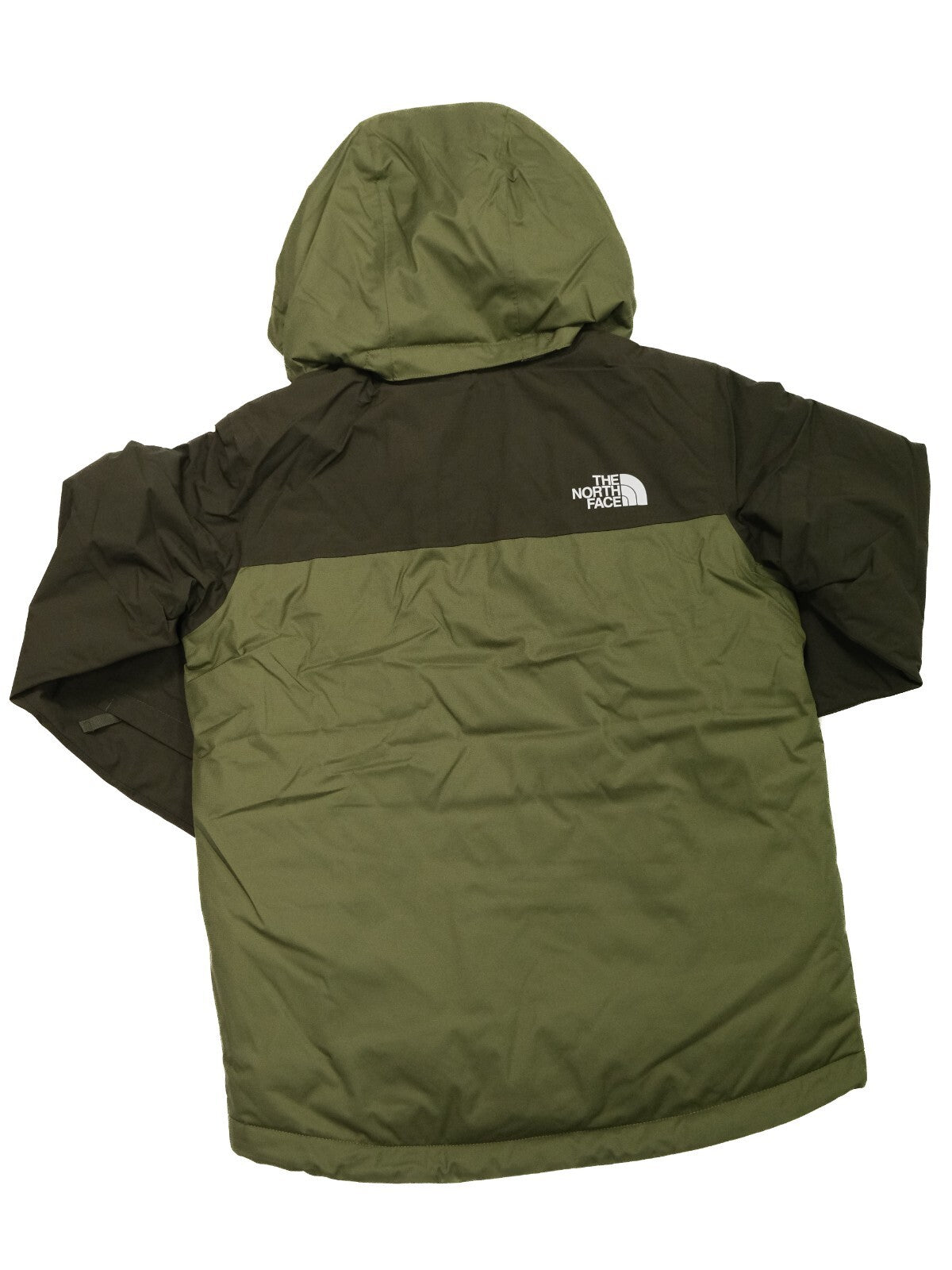 The North Face Boys Snowquest Plus Winter Jacket / Olive Green / RRP £145