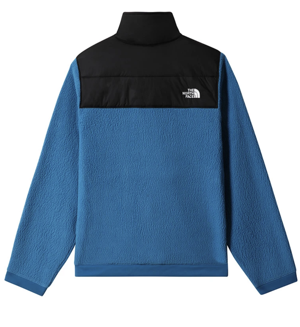 The North Face Mens Synthetic Insulated Fleece Jacket / Blue Black / RRP £155