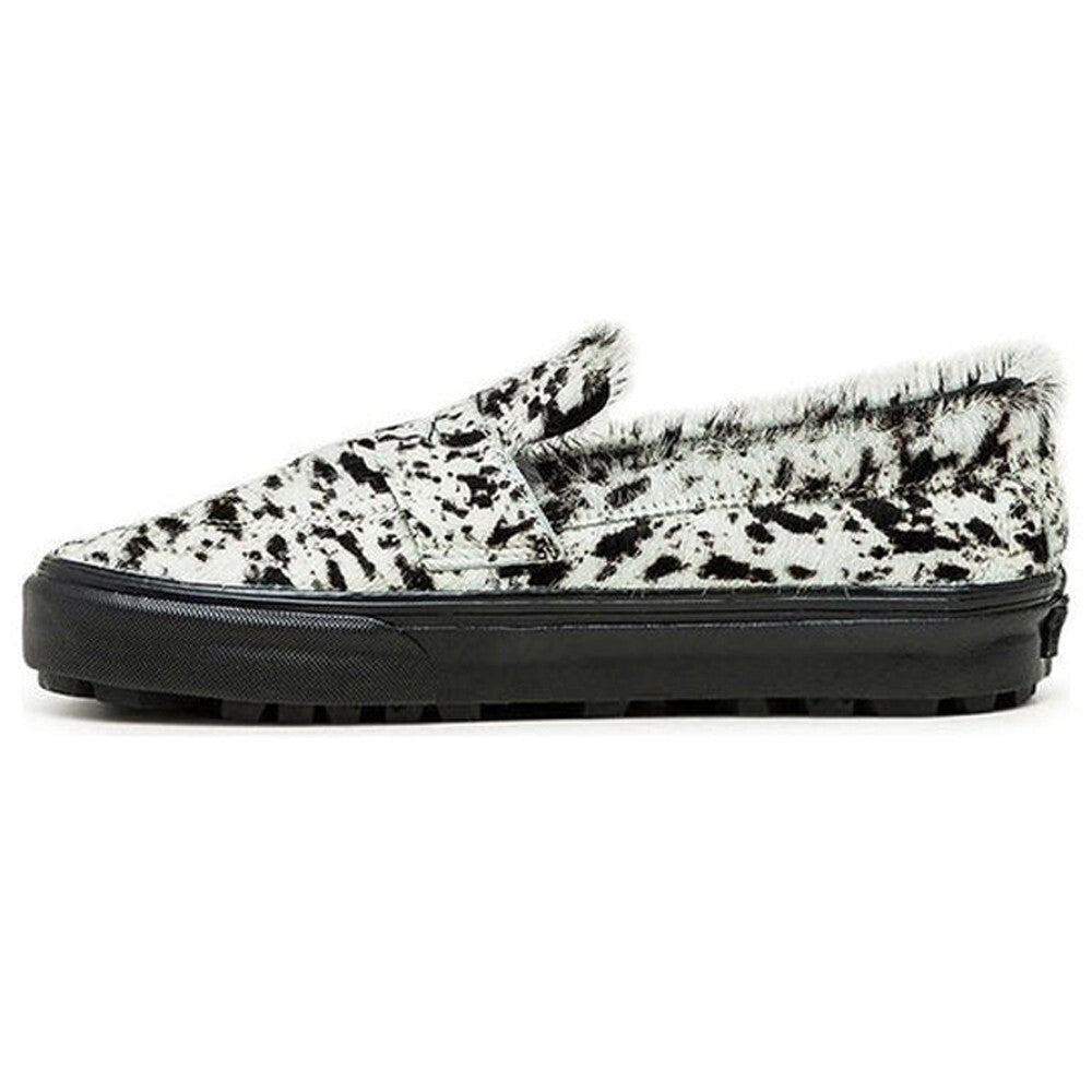 Vans Womens Style 53 LX Slip-On Trainers / Black White / RRP £130