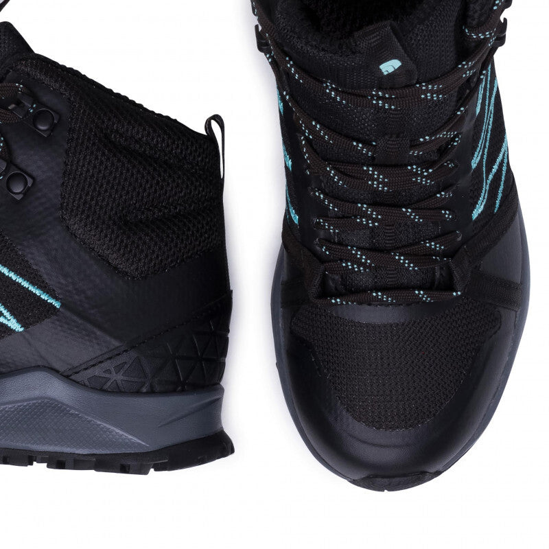 The North Face Women’s Litewave Fastpack II Mid WP Boots - Black/Aqua - RRP £100