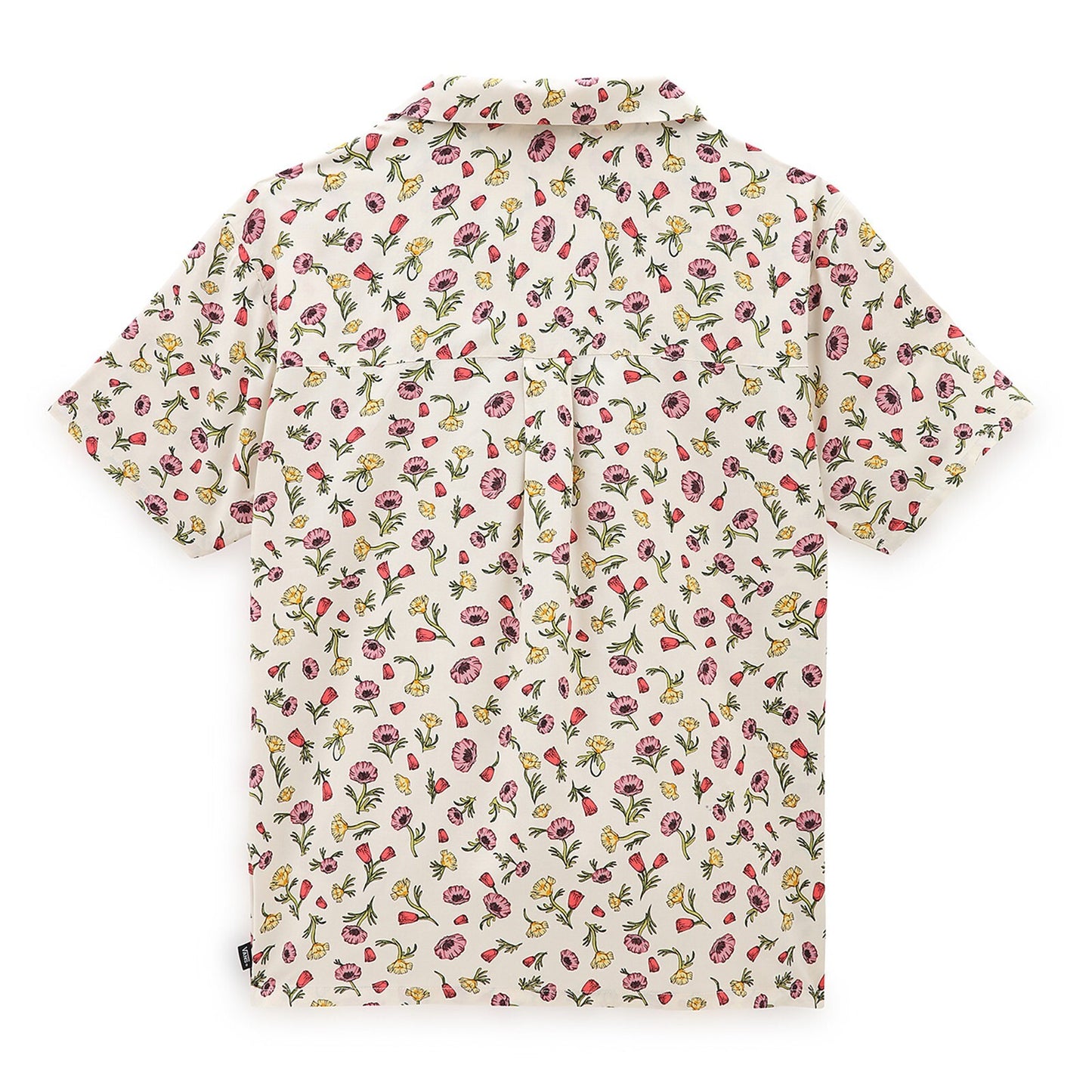 Vans Womens WYLD Printed Resort Shirt / Marshmallow Floral / RRP £42
