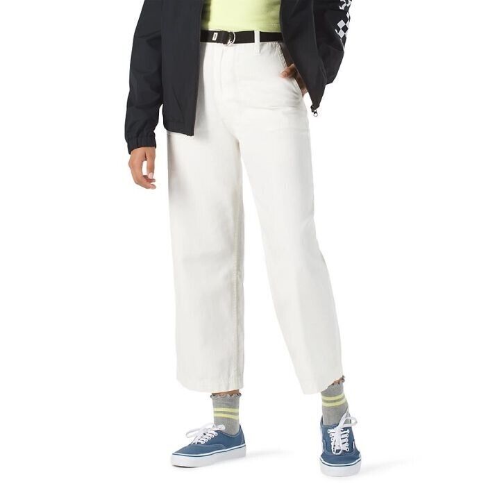 Vans Womens Clark Pant / Marshmallow / RRP £55