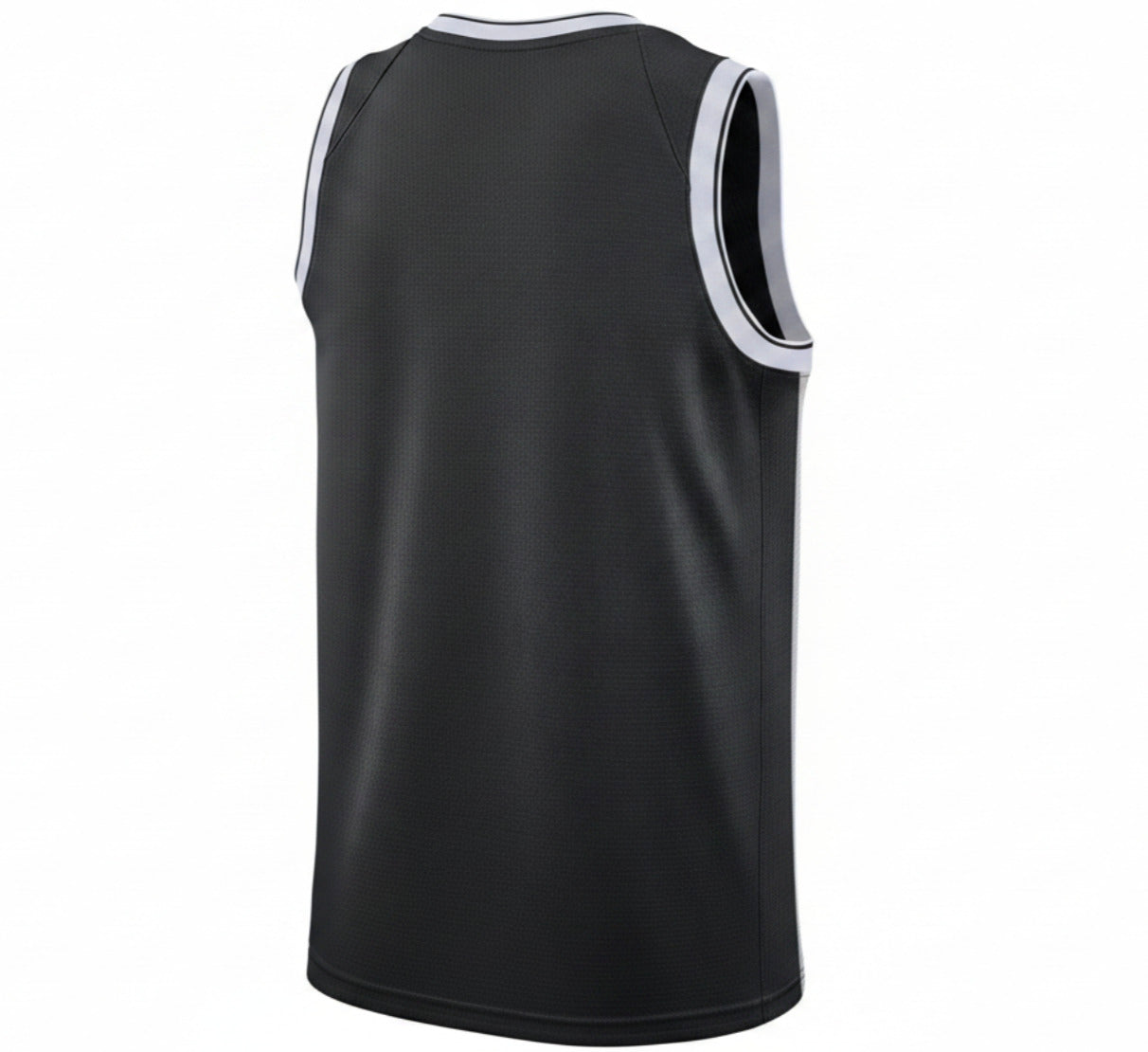 Nike Men's Brooklyn Nets Icon Basketball Vest / Black Silver / Blank / RRP £90