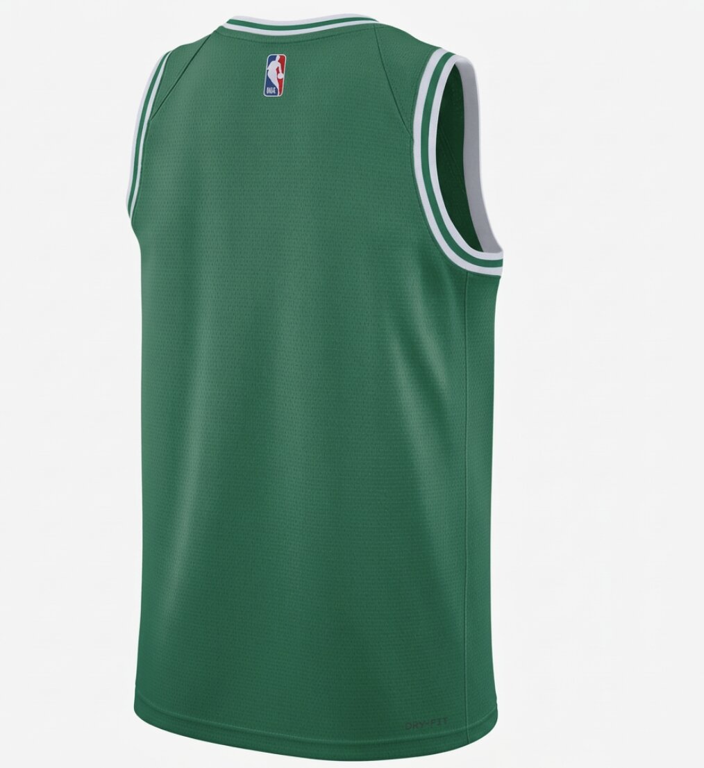 Nike Mens Boston Celtics Basketball Vest Jersey / Blank / Kelly Green / RRP £90