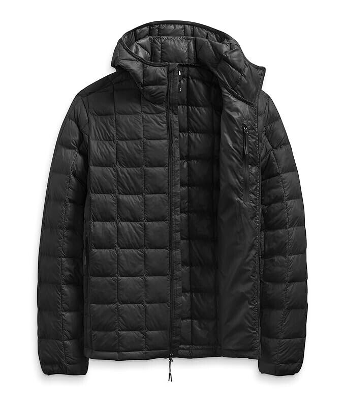 The North Face Mens Thermoball Eco Hooded Puffer Jacket / Black / RRP £190