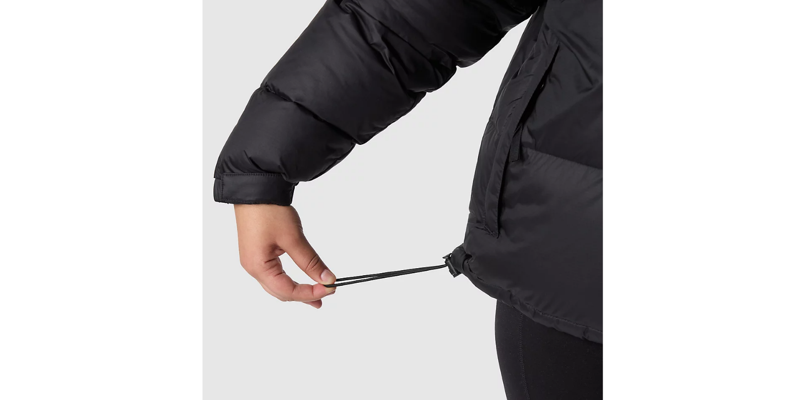 The North Face Women'S Plus Size Nuptse Jacket / Black / RRP £300